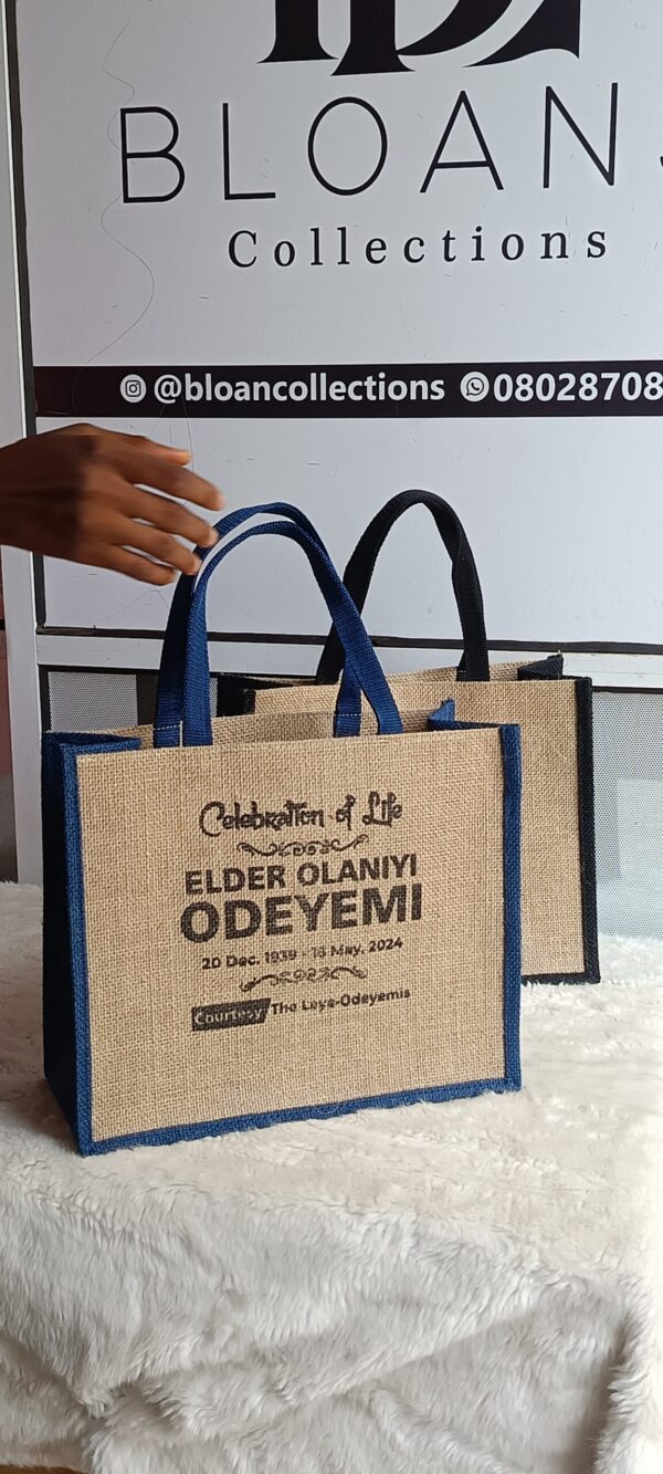 Jute Gift Shopping Bag (Large Size)